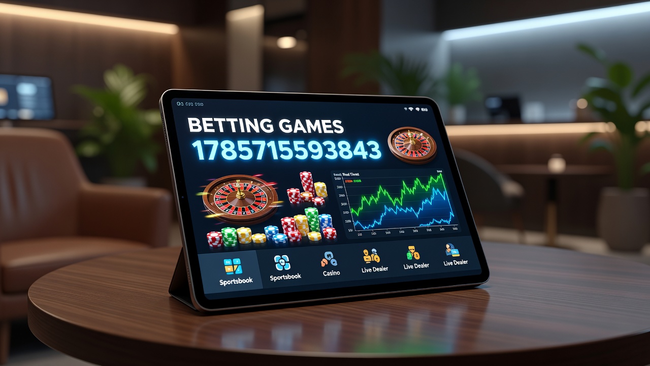 Overview of digital betting interfaces showing slots, table games, and sports wagering options on mobile devices