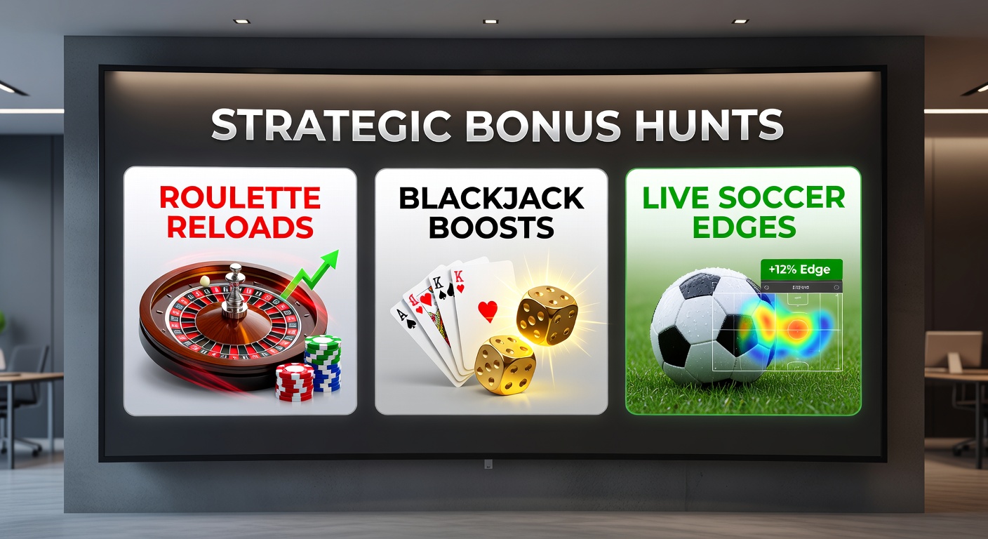 Dynamic roulette wheel spinning with overlaid bonus icons and soccer ball graphics highlighting strategic plays